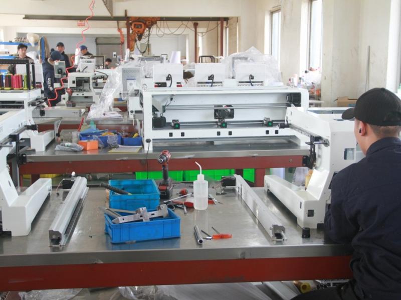 Whole machine assembly workshop